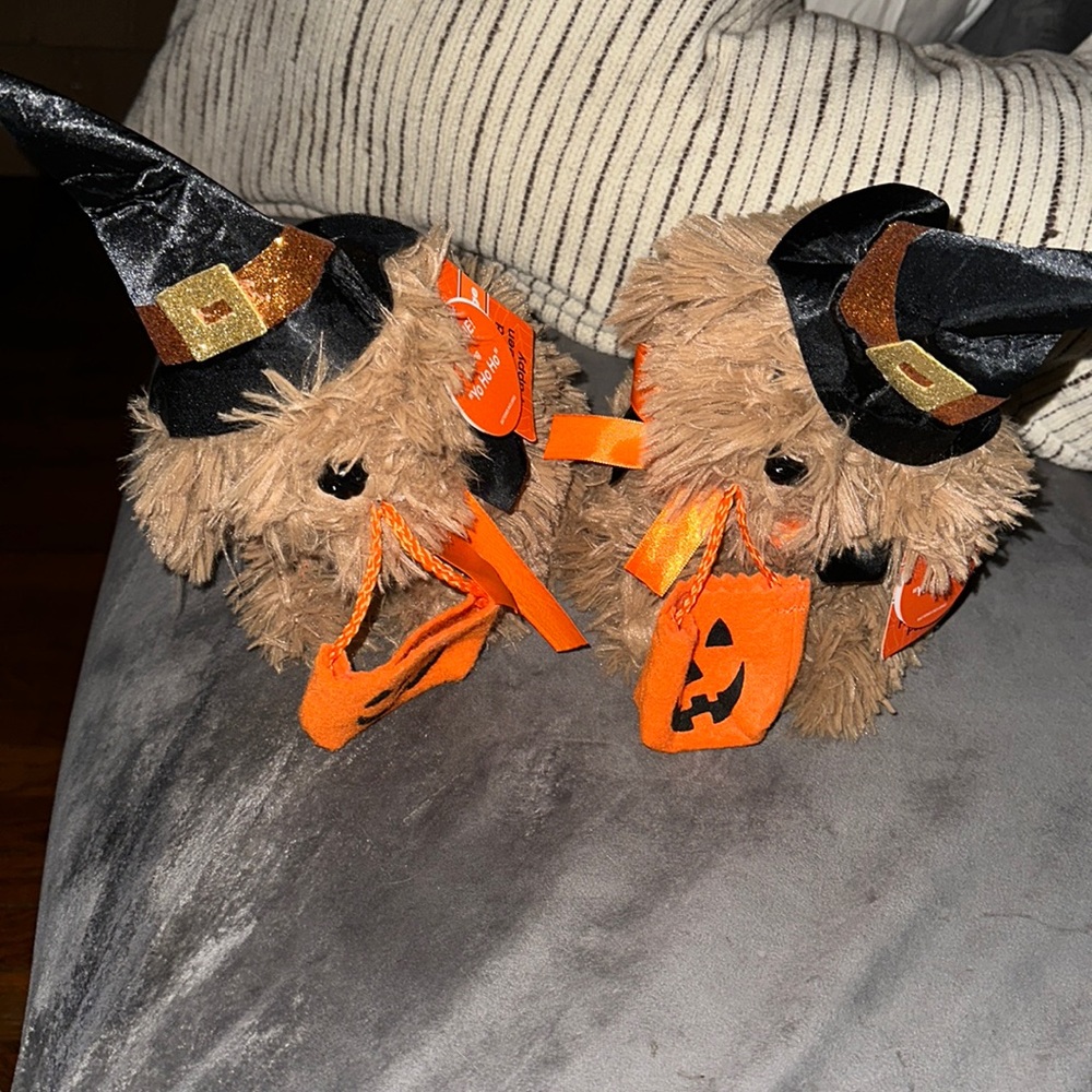 NWT Spooky Village animated Halloween Puppy